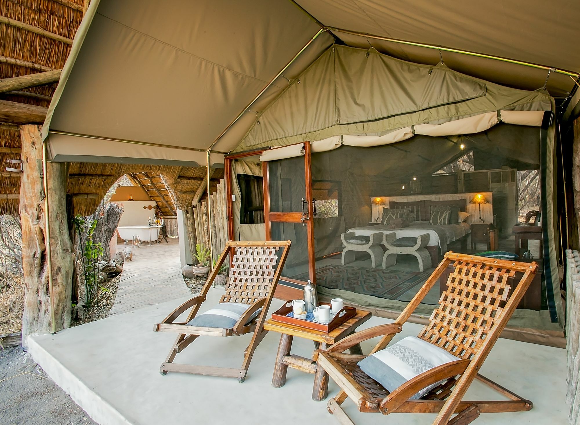 Hotel The Hide Safari Camp Dete Exterior foto